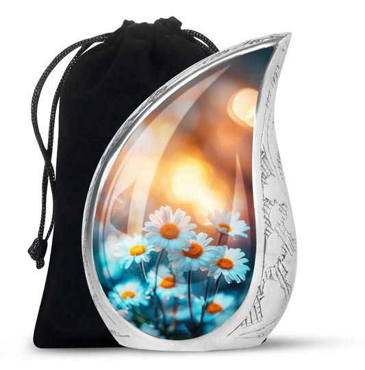 Teardrop Shaped Flower Urn Large Urn 10 Inch