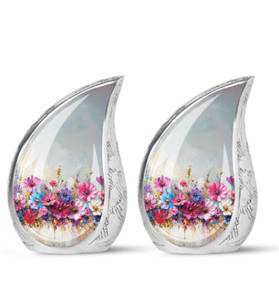 Teardrop Shaped  Keepsake Set of 2