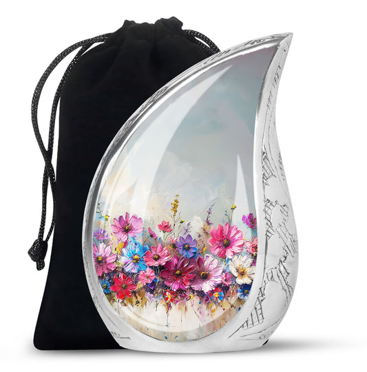 Teardrop Shaped Flower Urn Large Urn 10 Inch