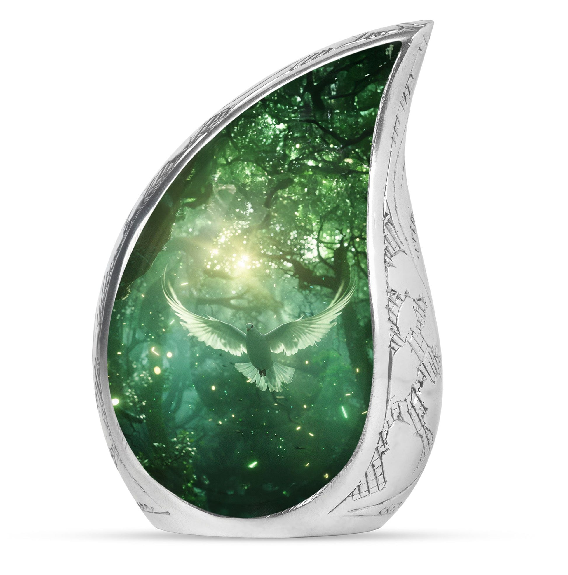 Teardrop Shaped  Keepsake 3 Inch