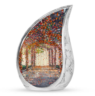 Flowers Small Ashes Urn Funeral, Ashes Memorial Urn