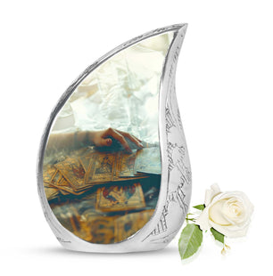 Tarot Decorative Urn For Ashes Large Funeral, Ashes Urn For Ashes