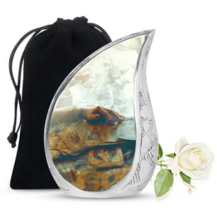 Tarot Decorative Urn For Ashes Large Funeral, Ashes Urn For Ashes