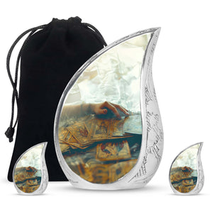 Tarot Decorative Urn For Ashes Large Funeral, Ashes Urn For Ashes