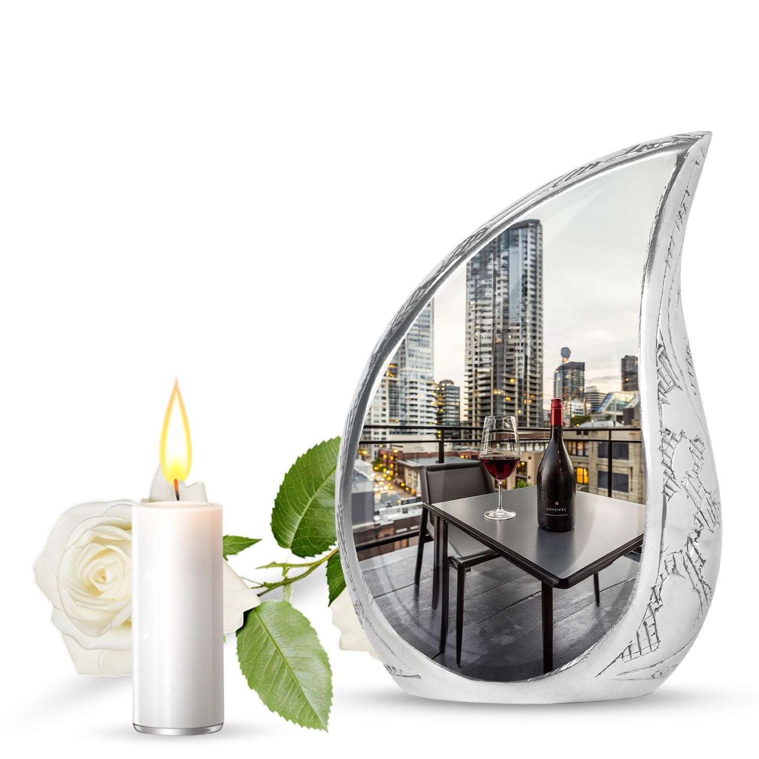 Wine Personal Urns For Human Ashes Keepsake Funeral, Ashes Memorial Urn