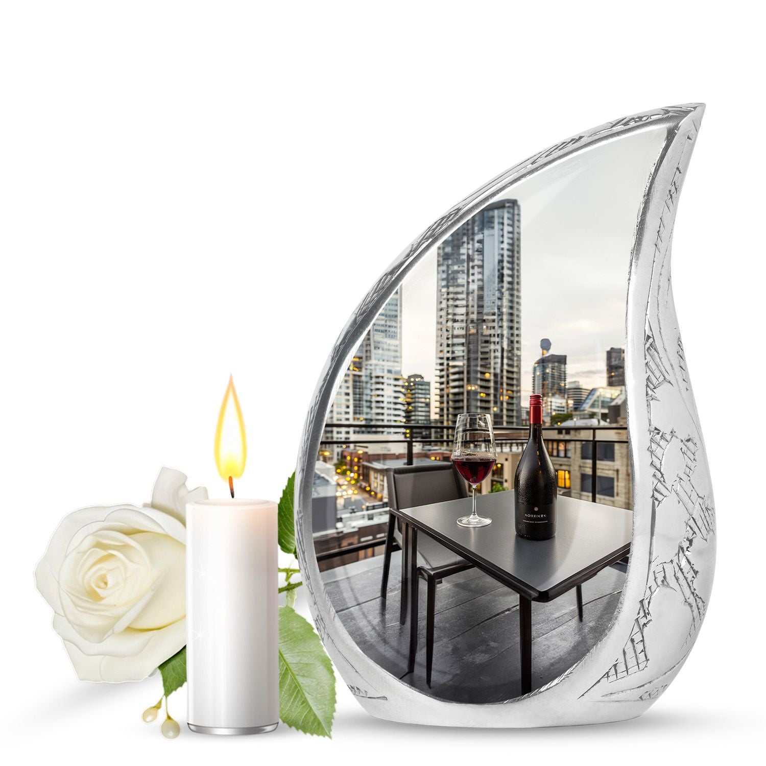 Wine Personal Urns For Human Ashes Keepsake Funeral, Ashes Memorial Urn