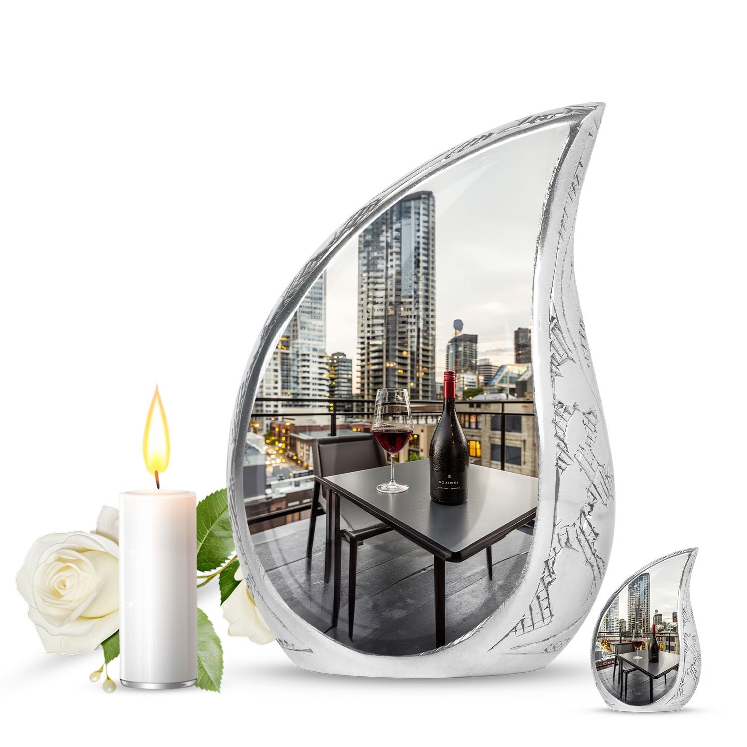 Wine Personal Urns For Human Ashes Keepsake Funeral, Ashes Memorial Urn