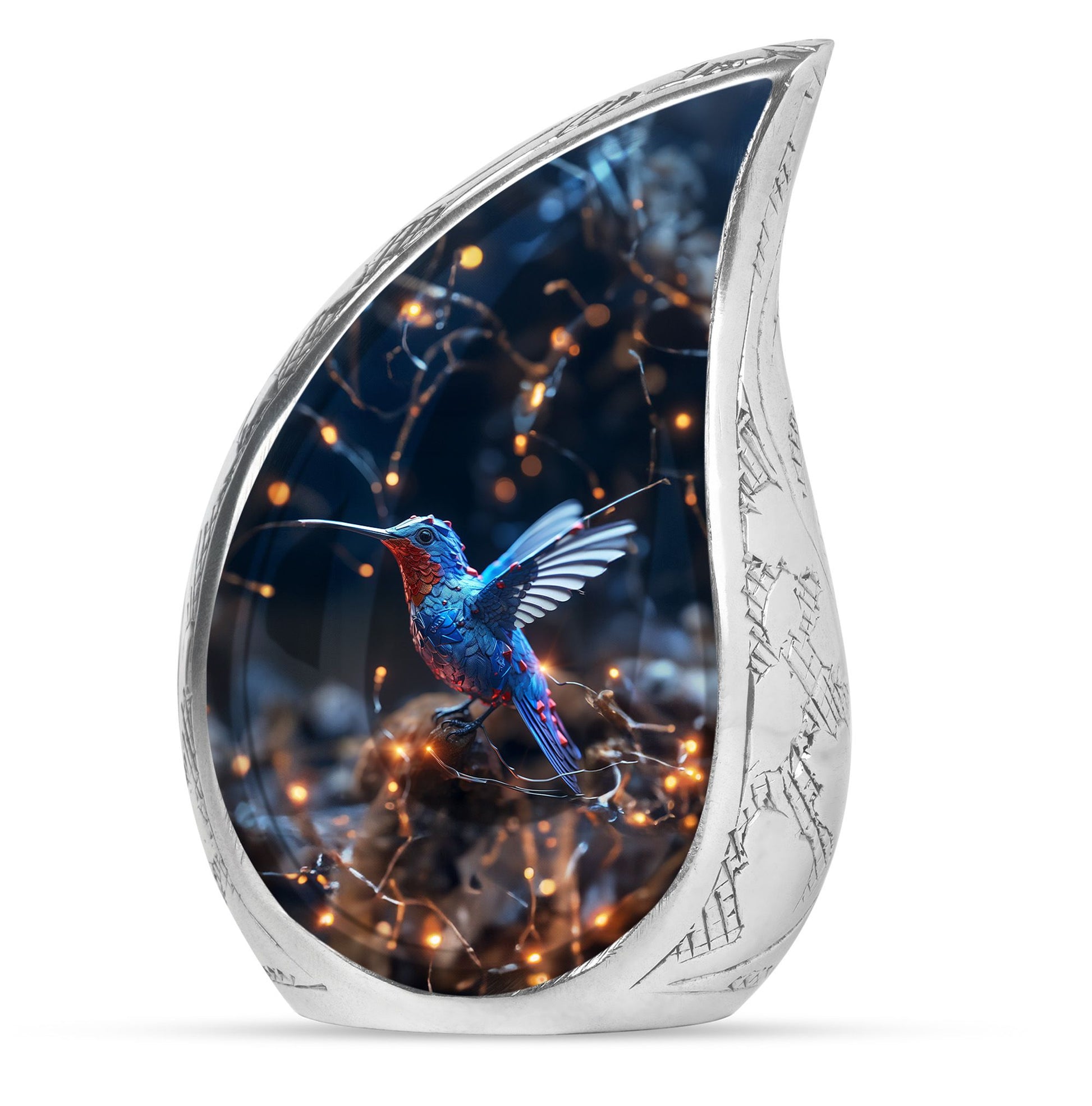 Humming Birds Urns Large Funeral, Ashes Urn For Ashes
