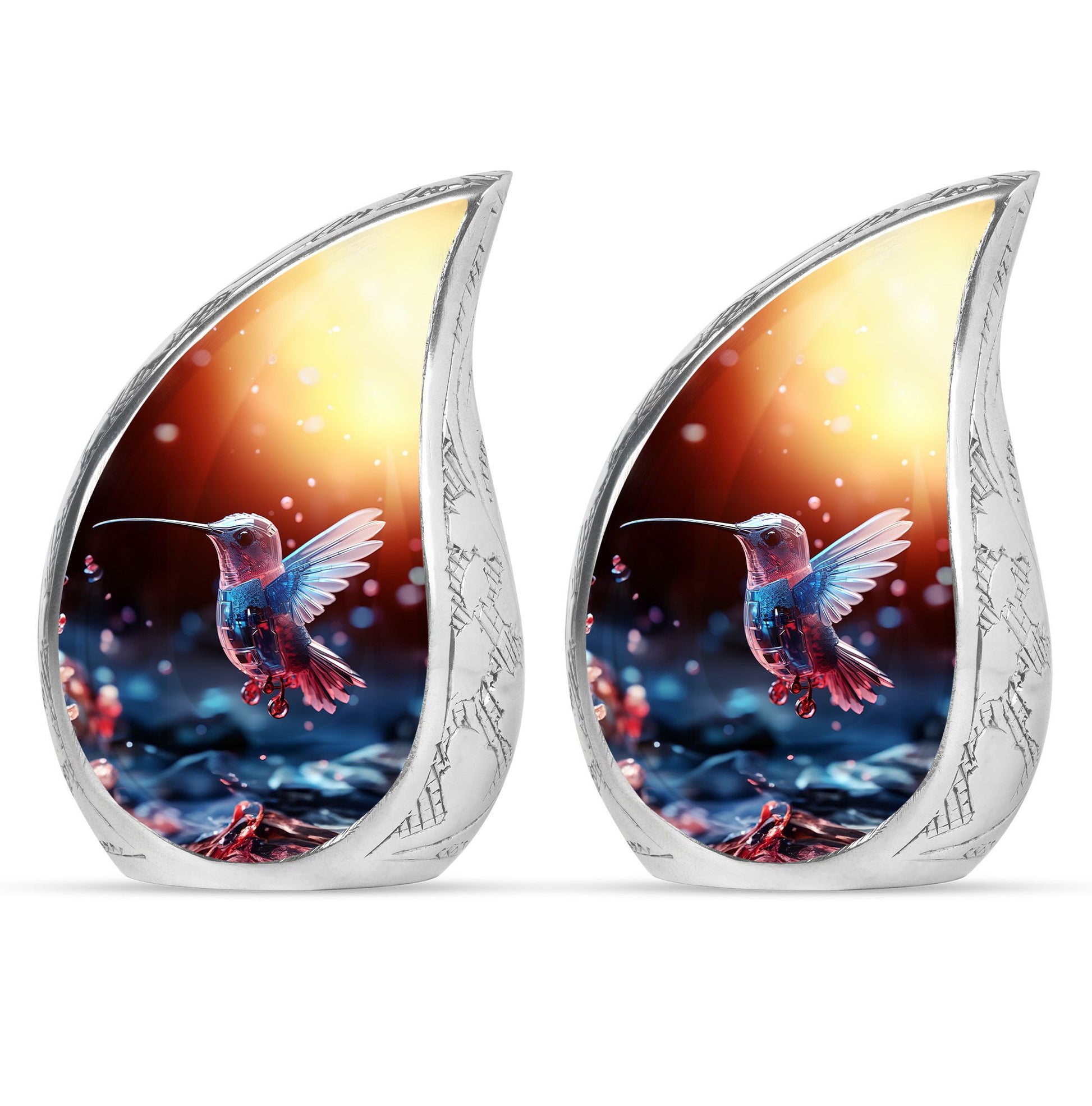 Humming Birds Cremation Keepsakes Funeral, Ashes Cremation Urn
