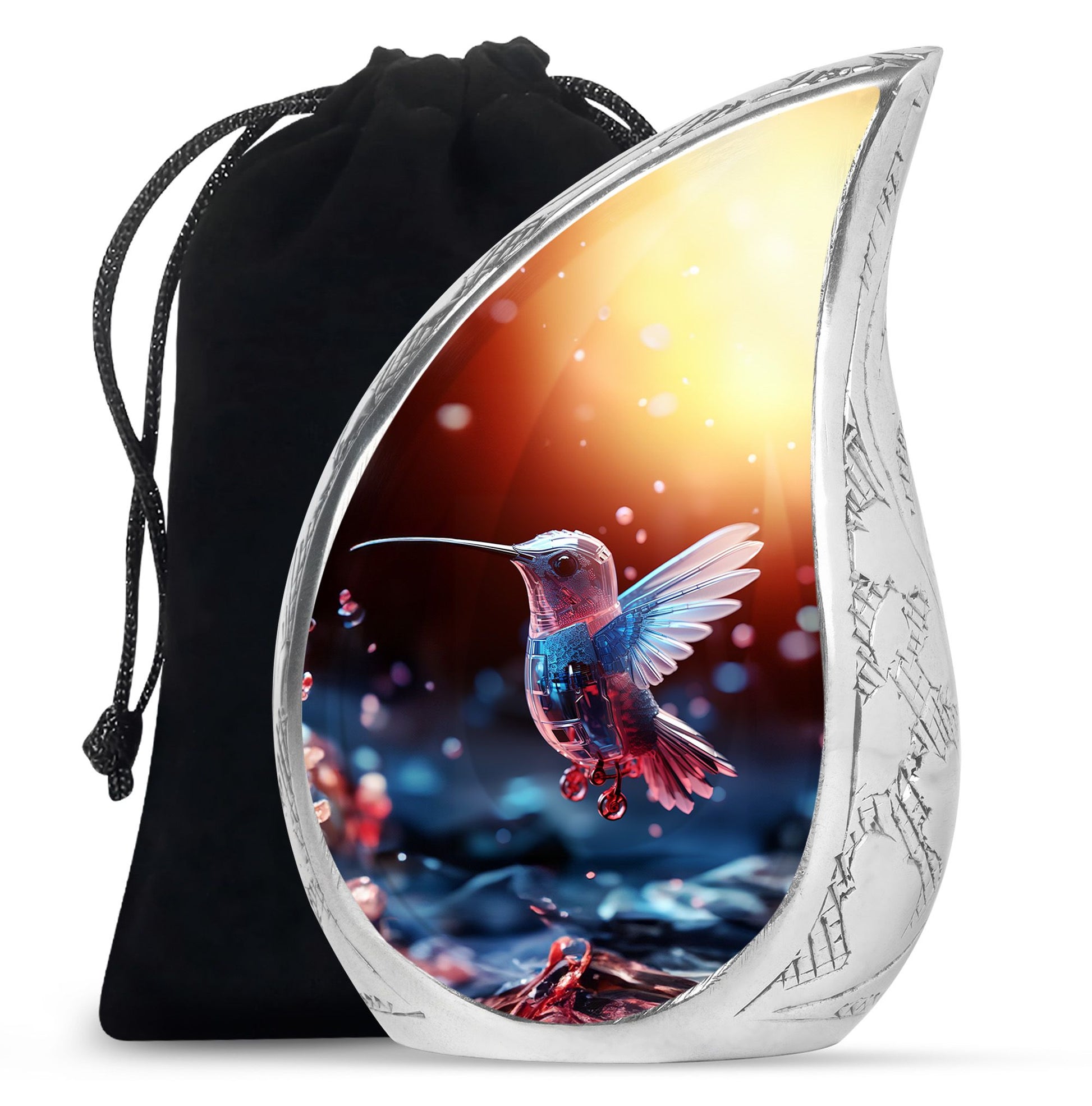 Humming Birds Cremation Keepsakes Funeral, Ashes Cremation Urn