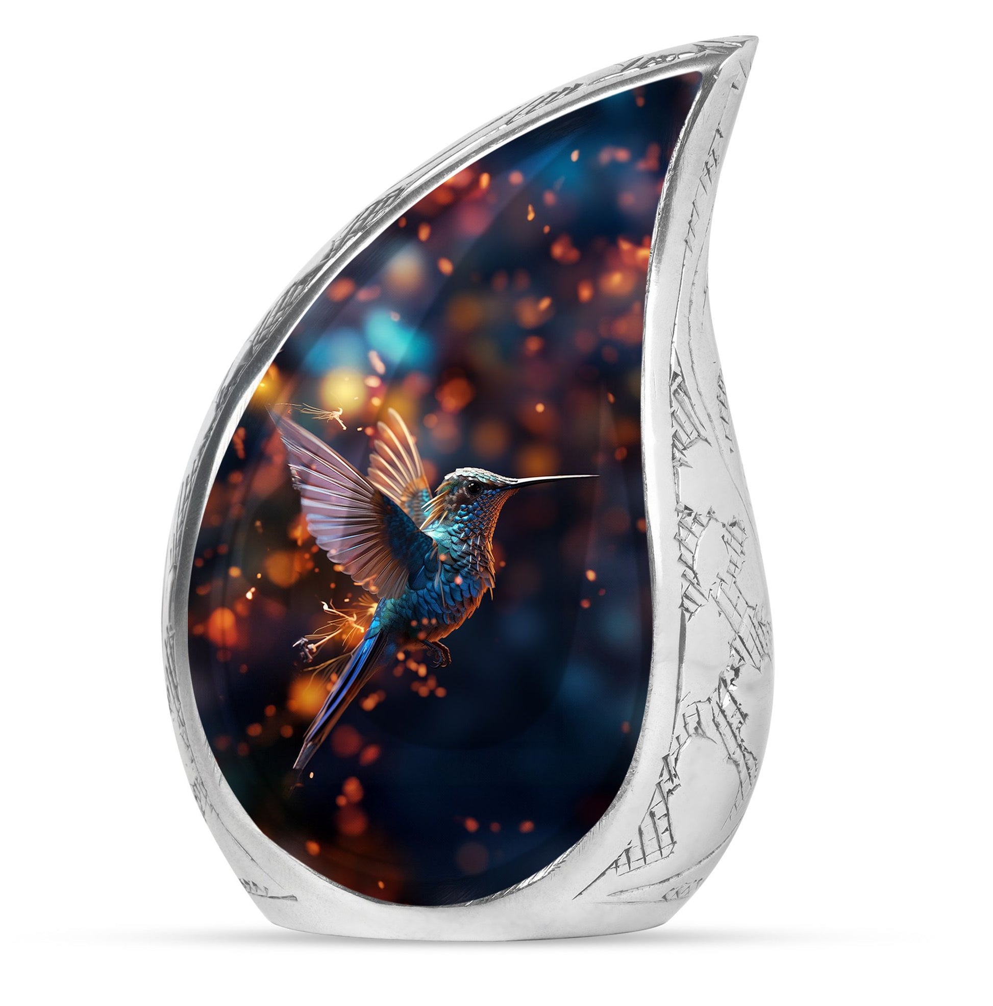 Humming Birds Urn For Mom Ashes Funeral, Ashes Memorial Urn