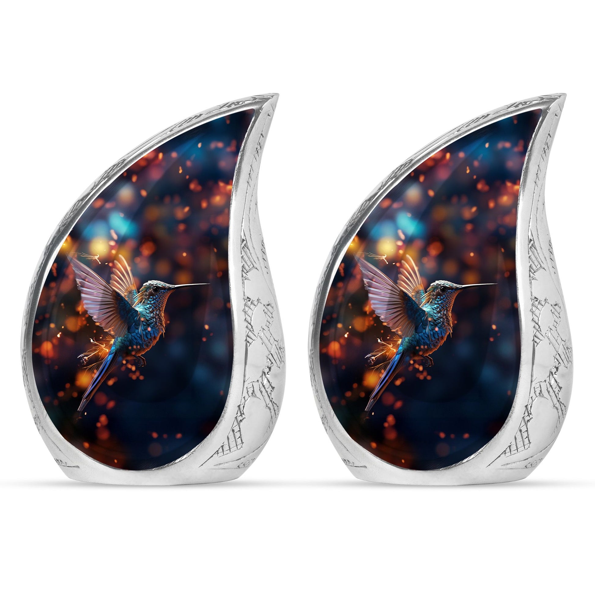 Humming Birds Urn For Mom Ashes Funeral, Ashes Memorial Urn