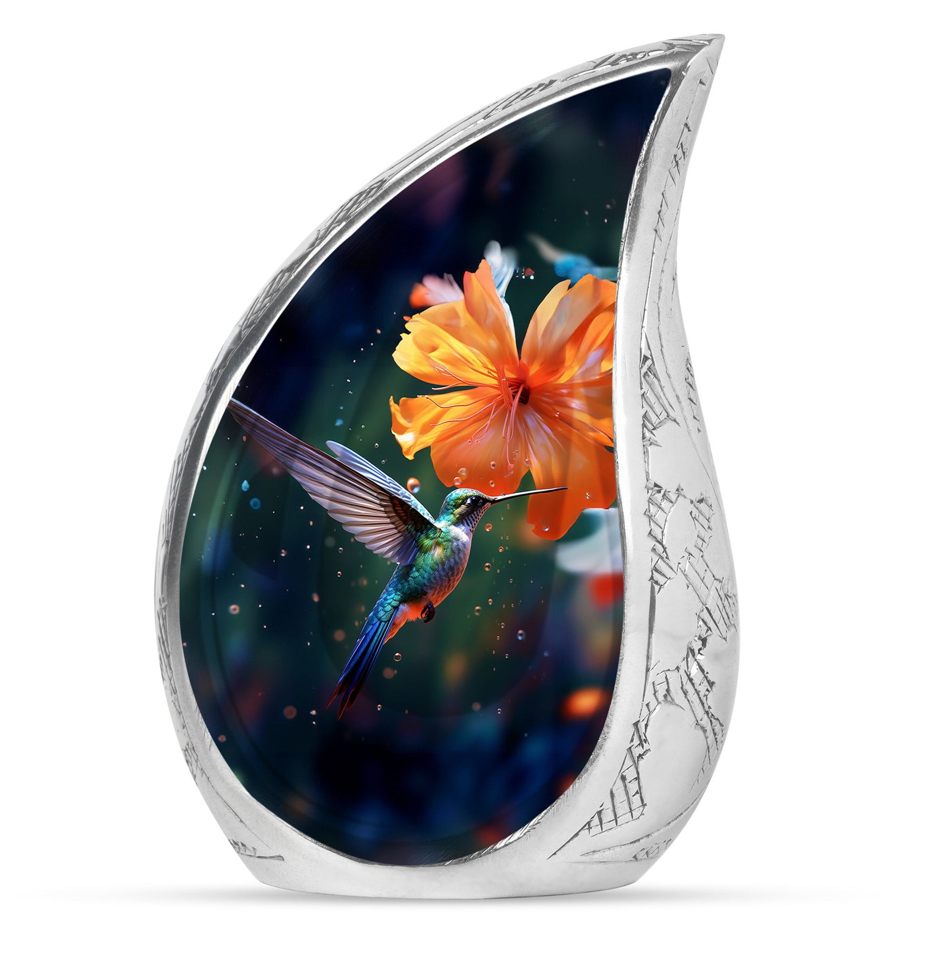 Humming Birds Urn For Ashes Funeral, Ashes Cremation Urn For Ashes