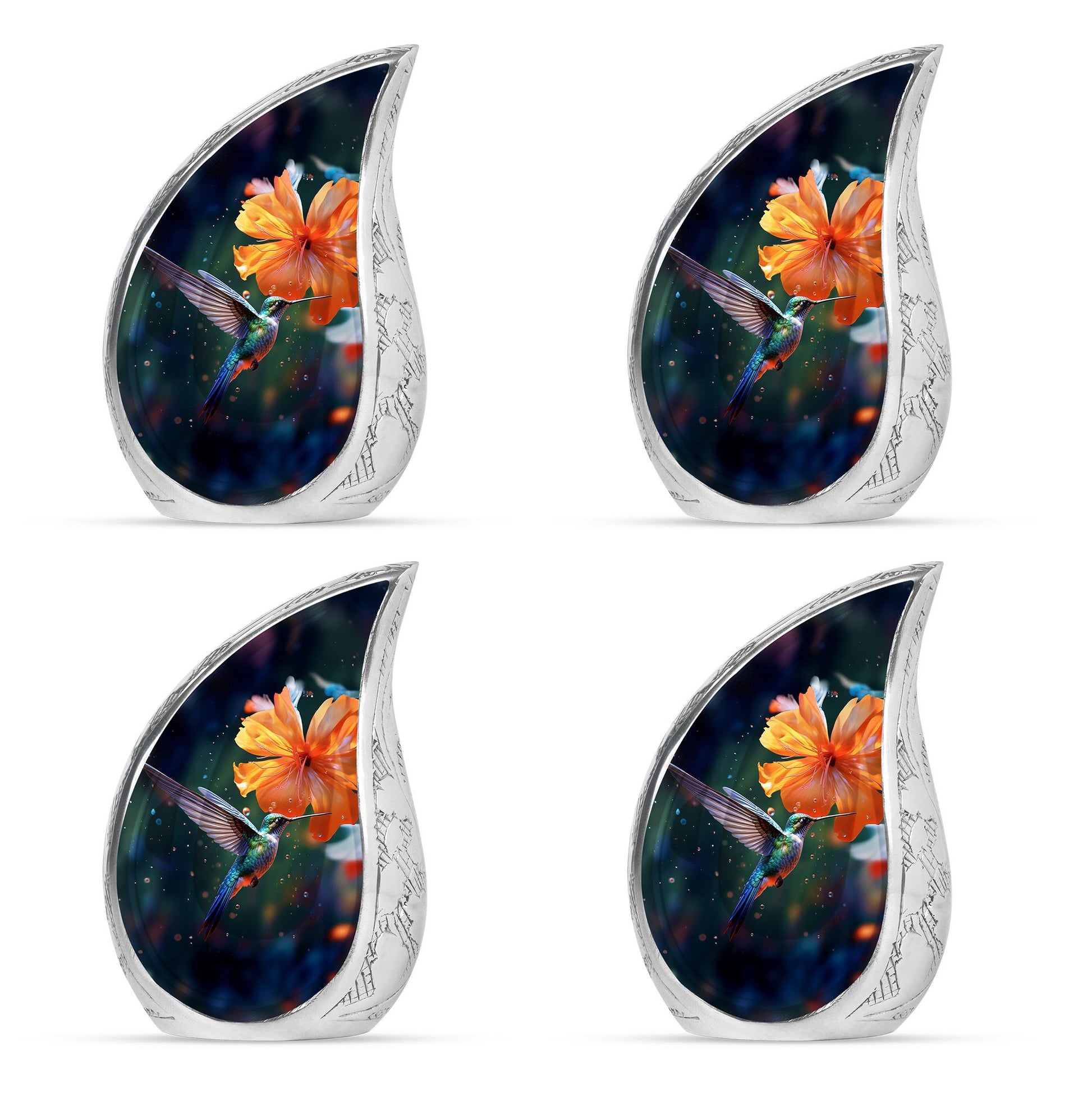 Humming Birds Urn For Ashes Funeral, Ashes Cremation Urn For Ashes