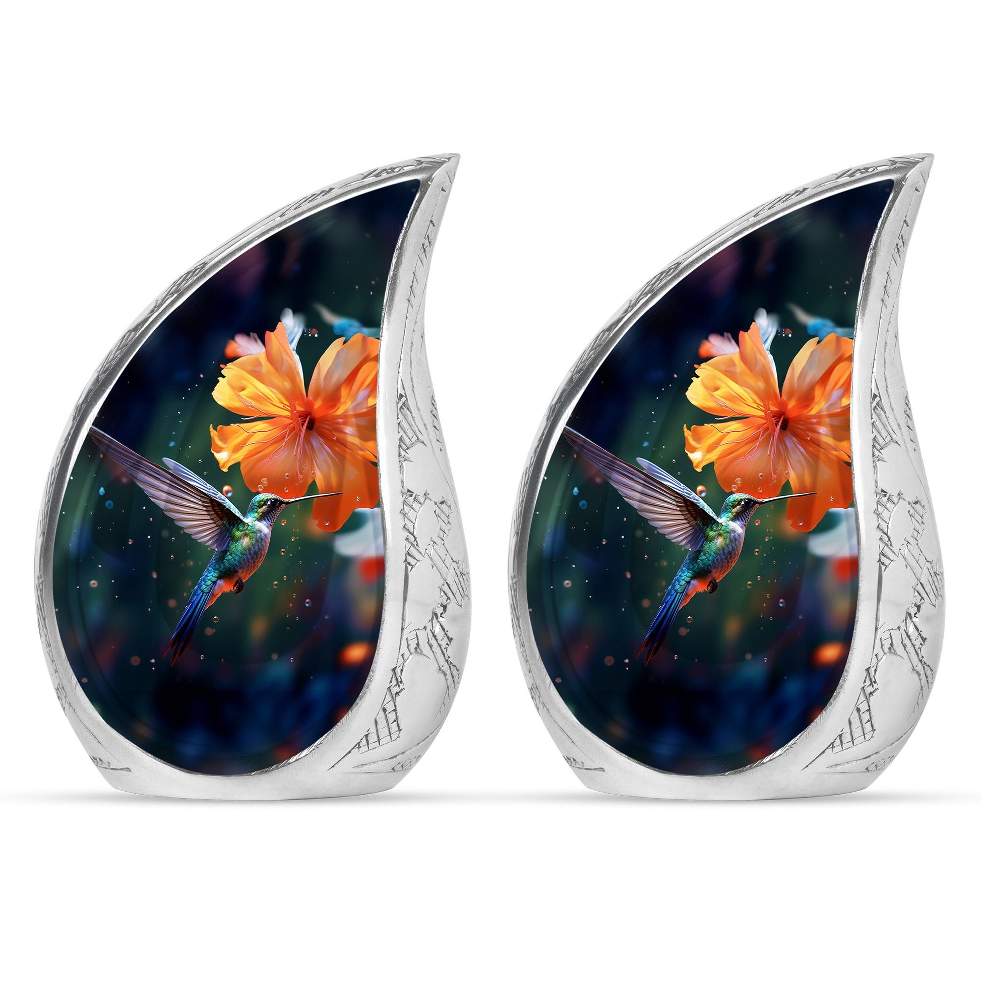 Humming Birds Urn For Ashes Funeral, Ashes Cremation Urn For Ashes