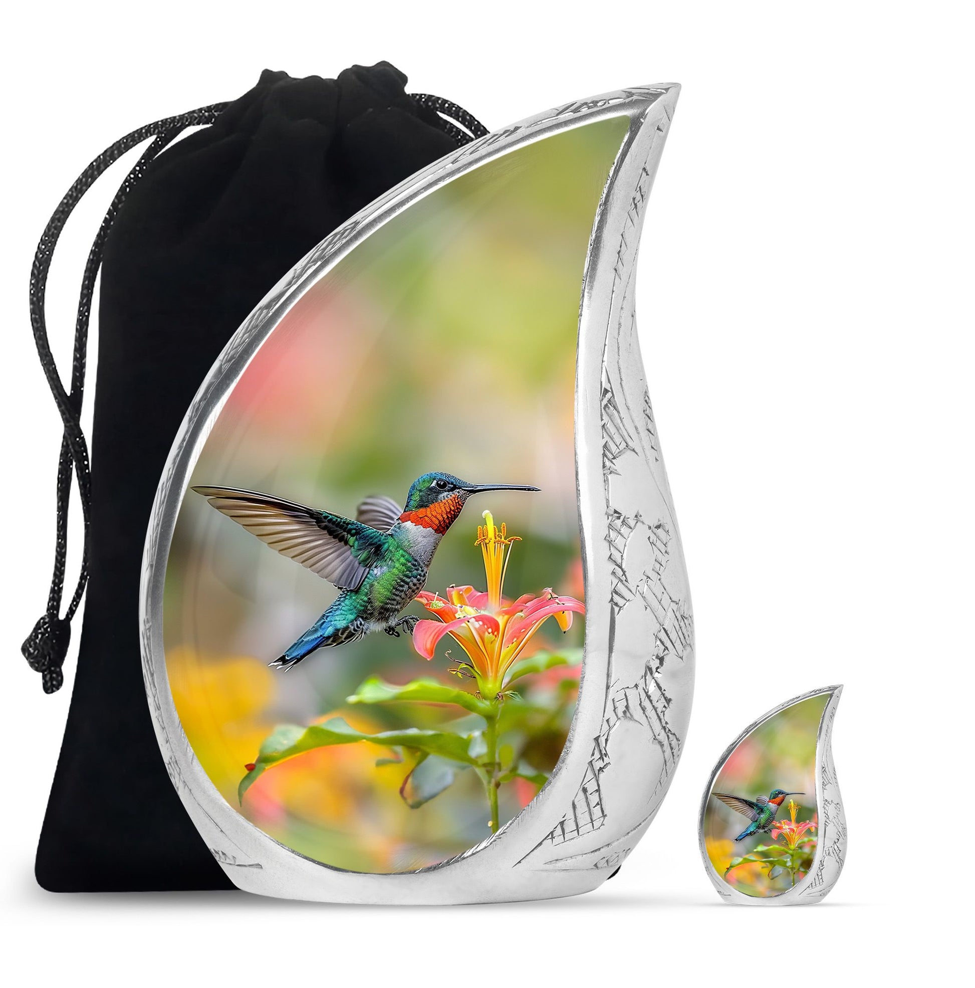 Humming Bird Keepsake Urns Funeral, Ashes Cremation Urn