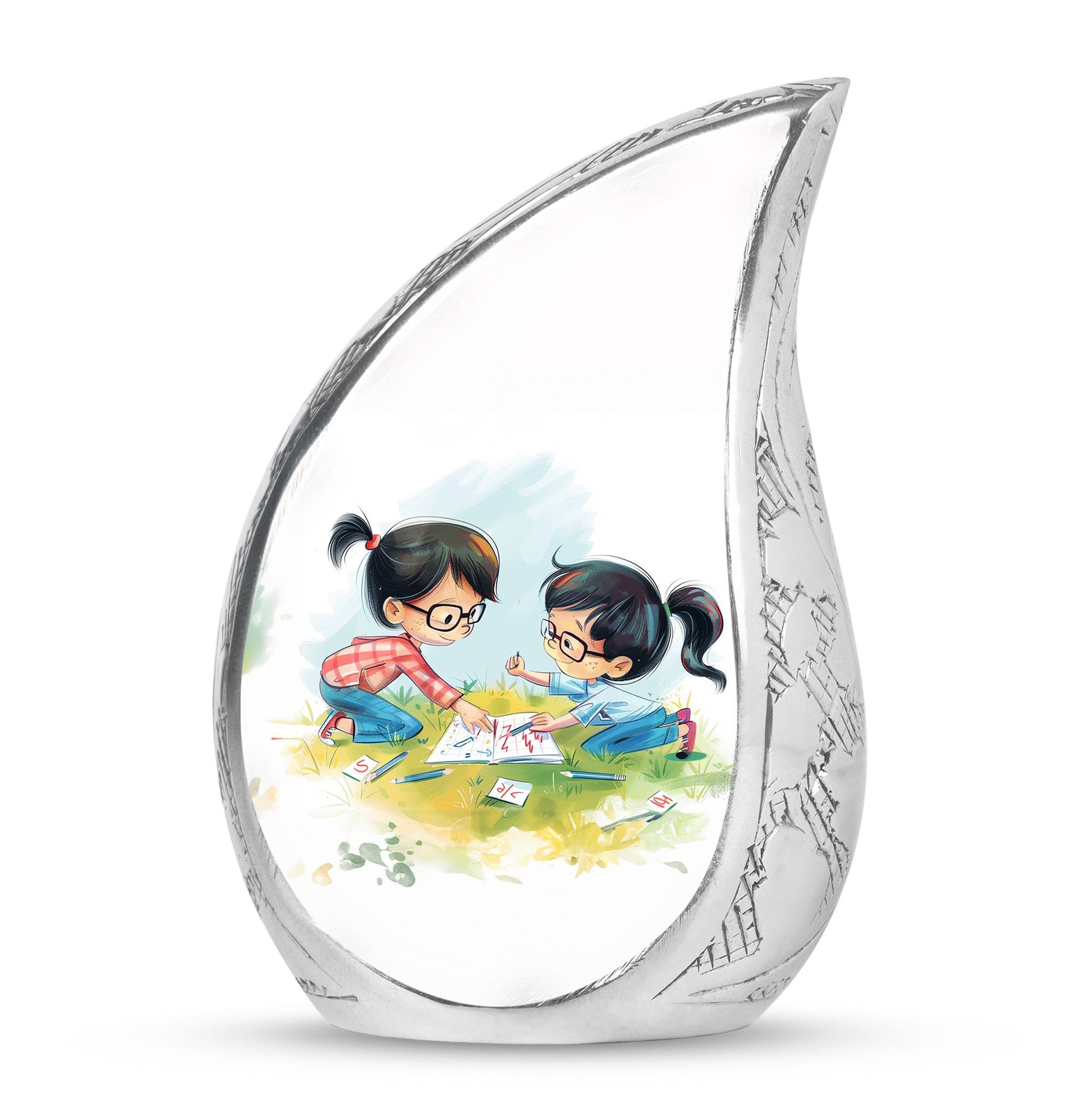 Brother And Sister Urn For Human Ashes Funeral, Ashes Cremation Urn