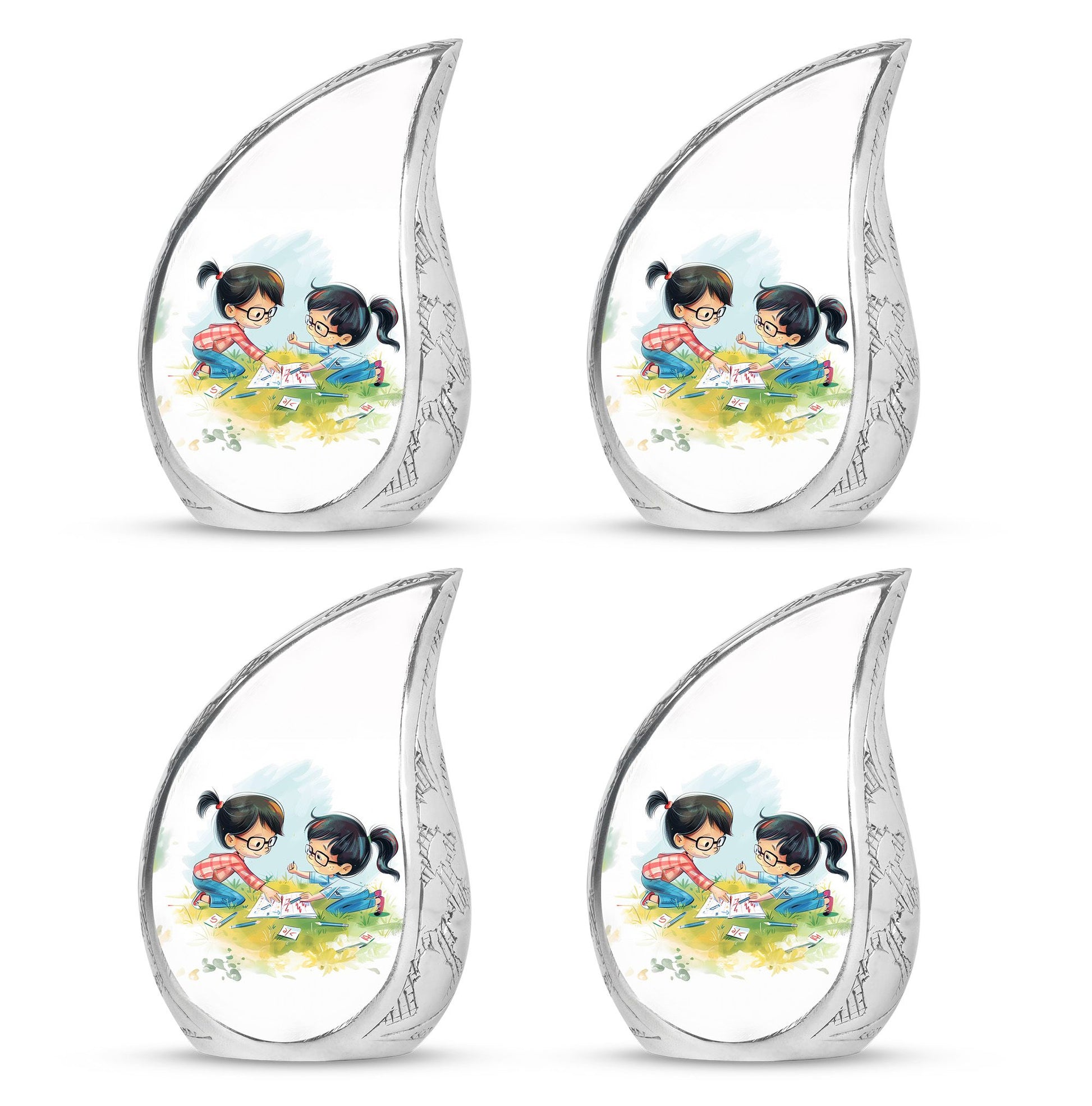 Brother And Sister Urn For Human Ashes Funeral, Ashes Cremation Urn