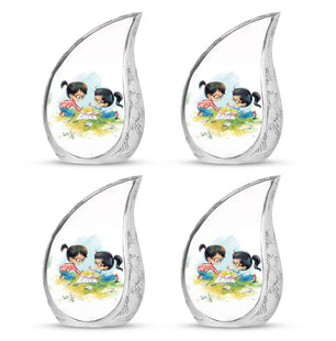 Brother And Sister Urn For Human Ashes Funeral, Ashes Cremation Urn