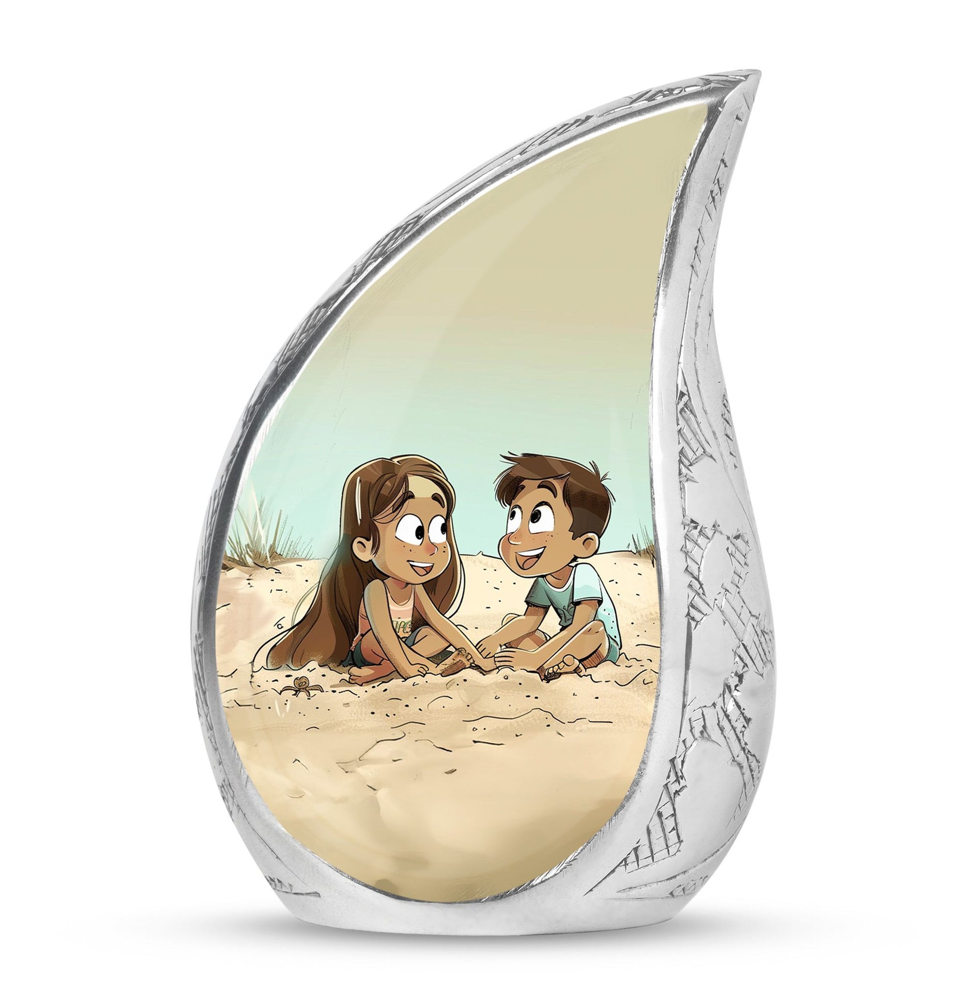 Brother And Sister Urn For Human Ashes Funeral, Ashes Urn For Ashes