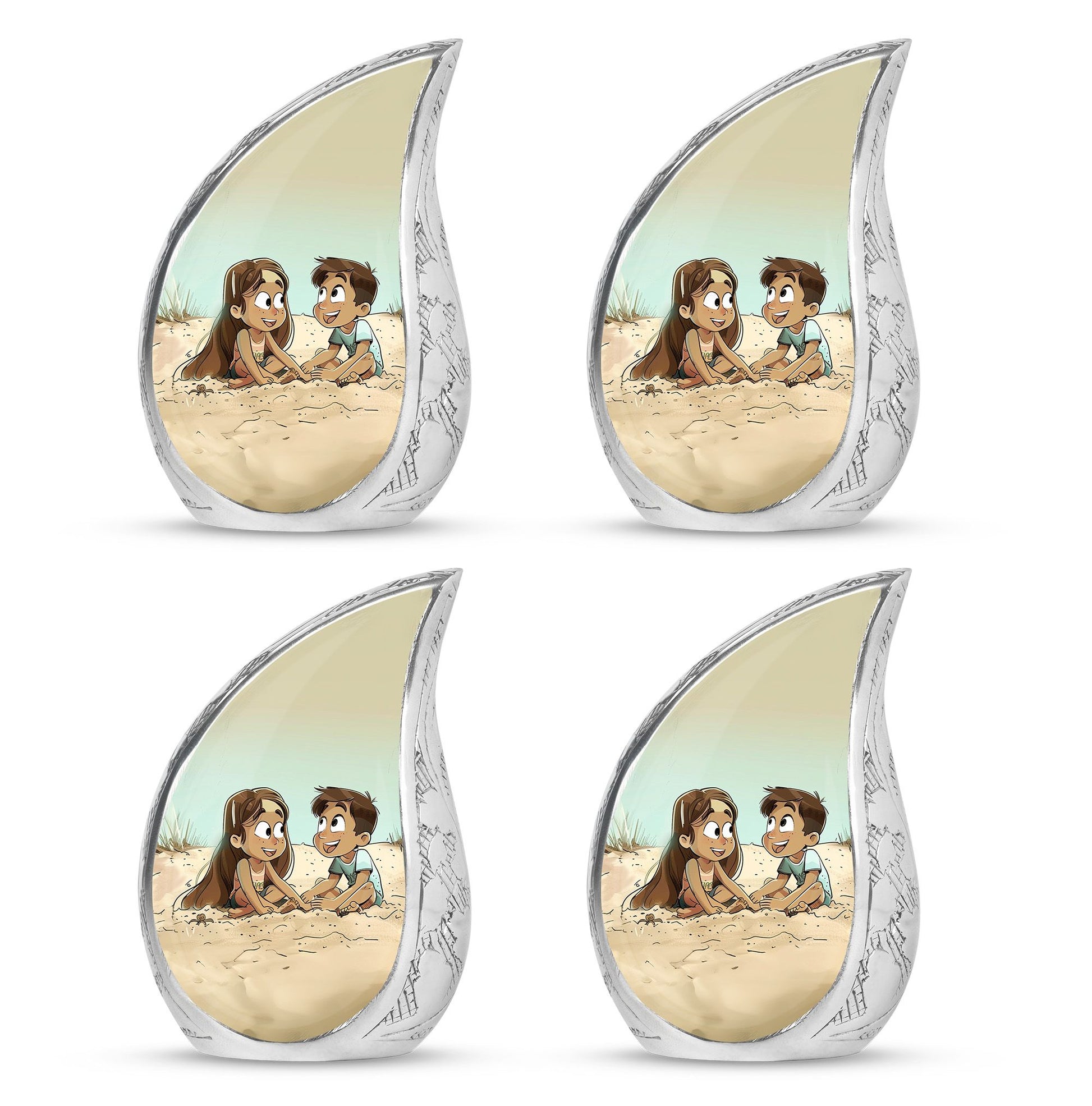 Brother And Sister Urn For Human Ashes Funeral, Ashes Urn For Ashes