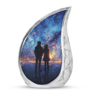 Brother And Sister Burial Urn For Human Large Funeral, Ashes Urn