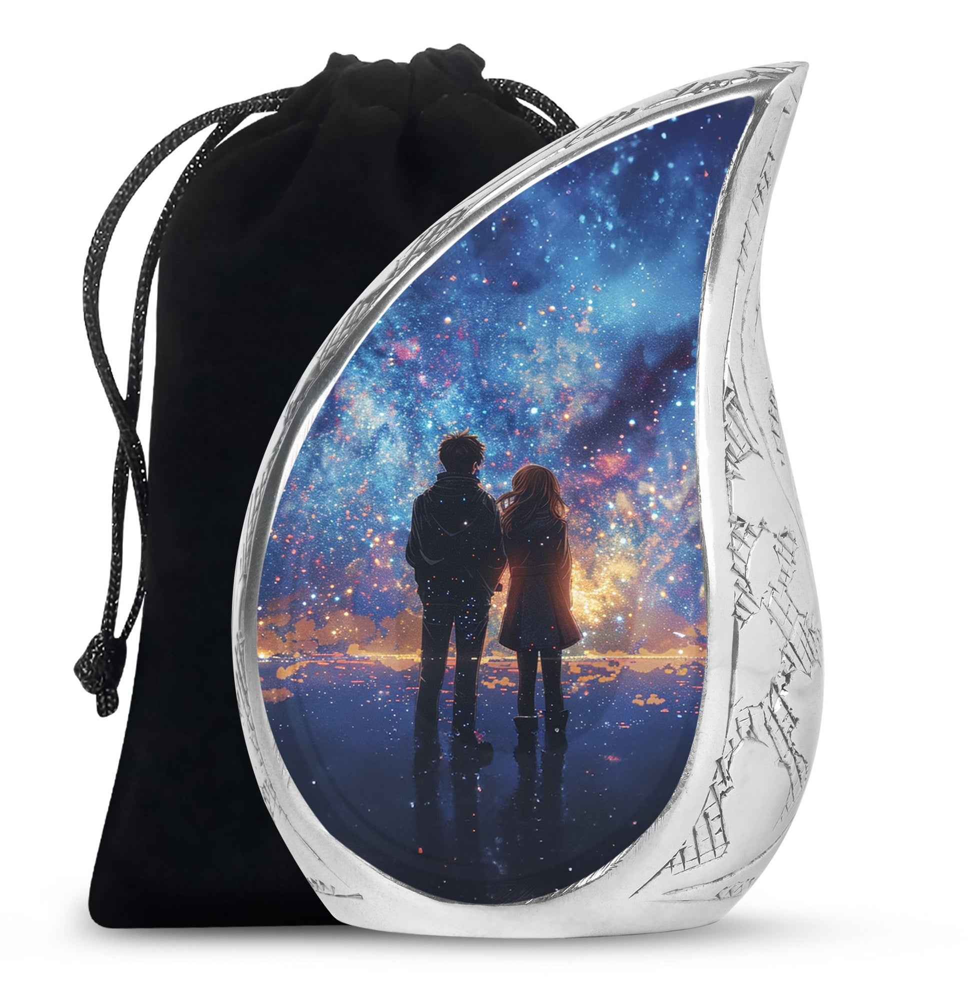 Brother And Sister Burial Urn For Human Large Funeral, Ashes Urn