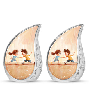 Brother And Sister Urn For Ashes For Women Large Funeral, Ashes Urn