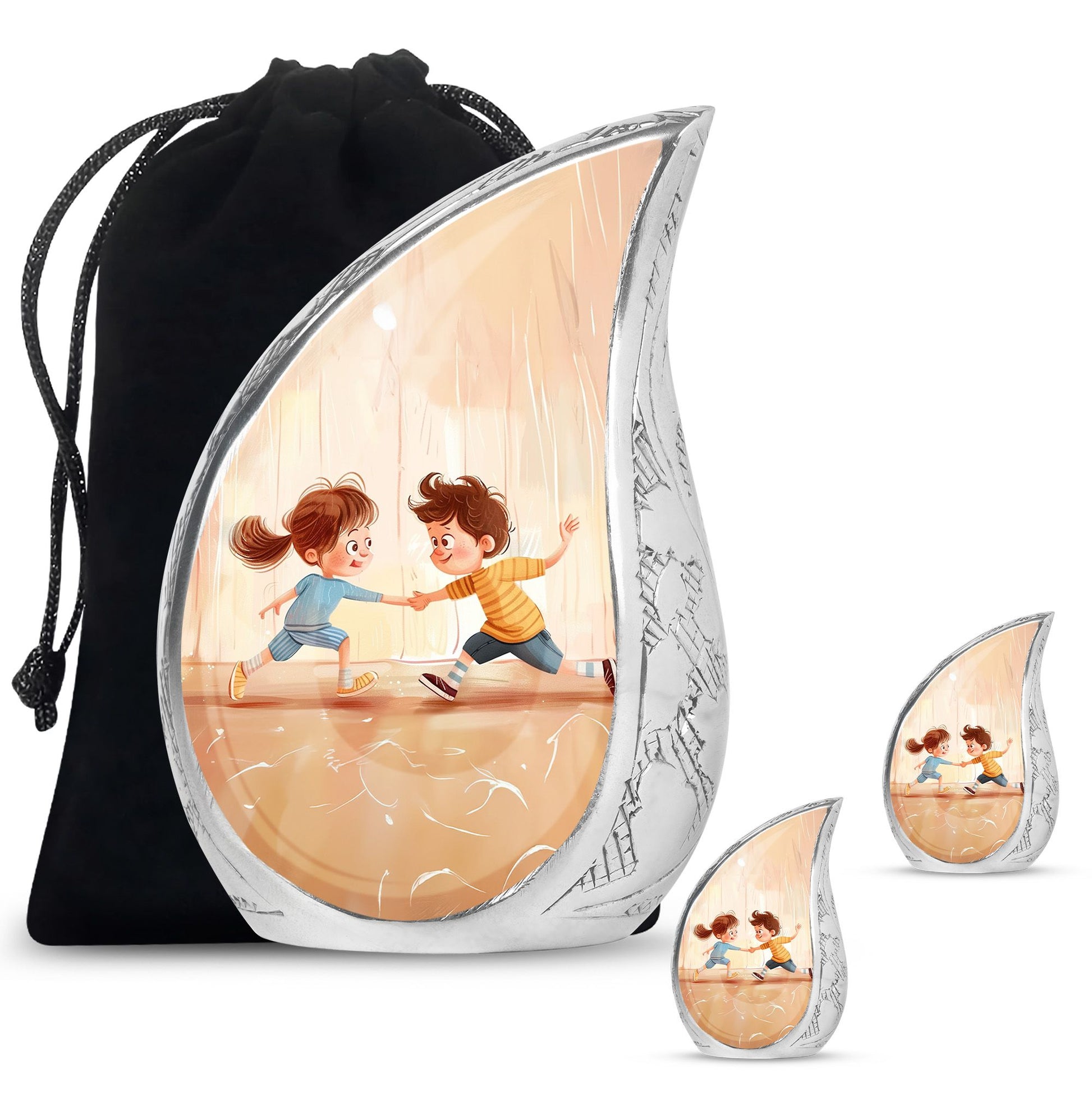 Brother And Sister Urn For Ashes For Women Large Funeral, Ashes Urn