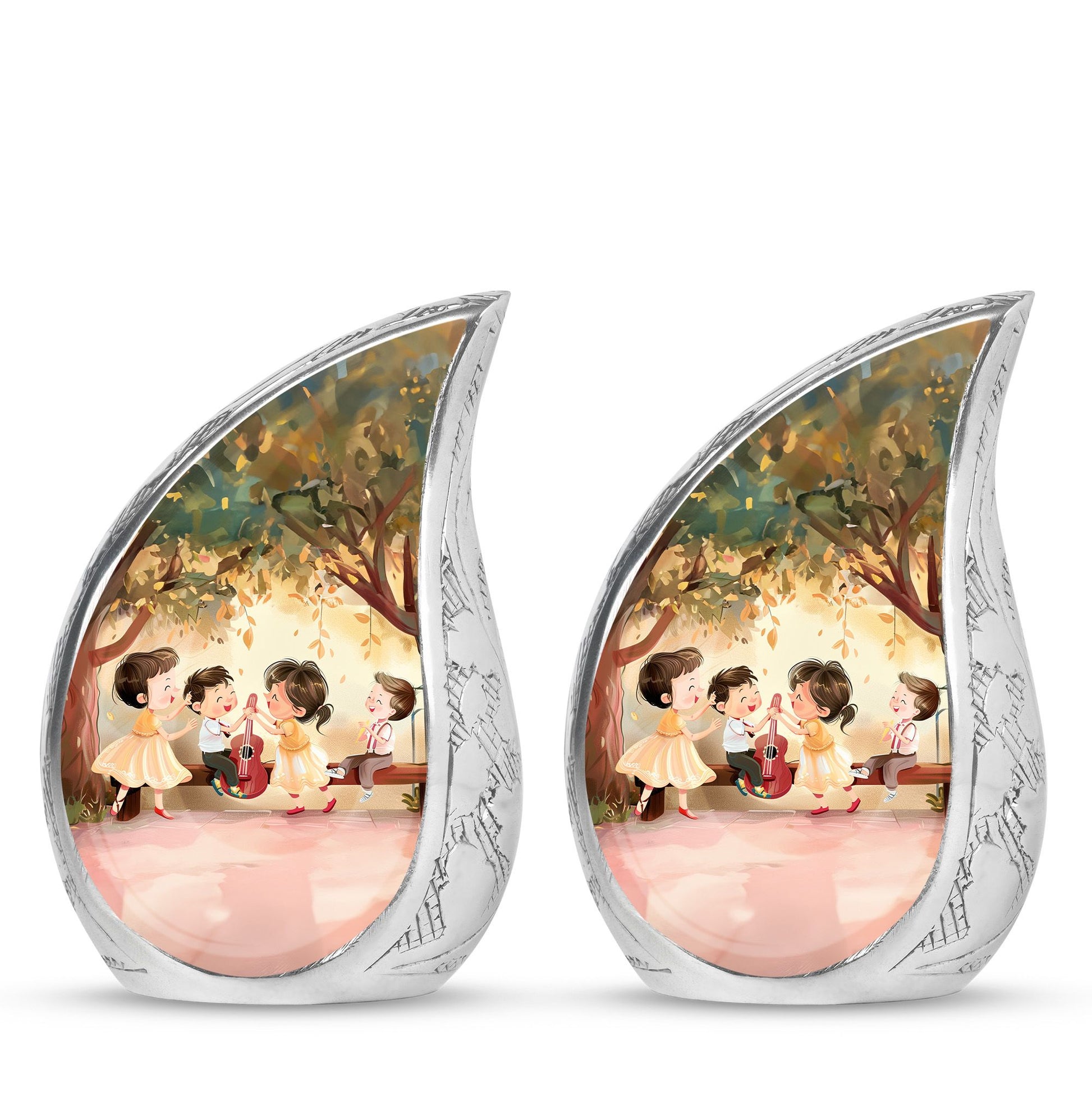 Brother And Sister Urn For Human Ashes Funeral, Ashes Cremation Urn