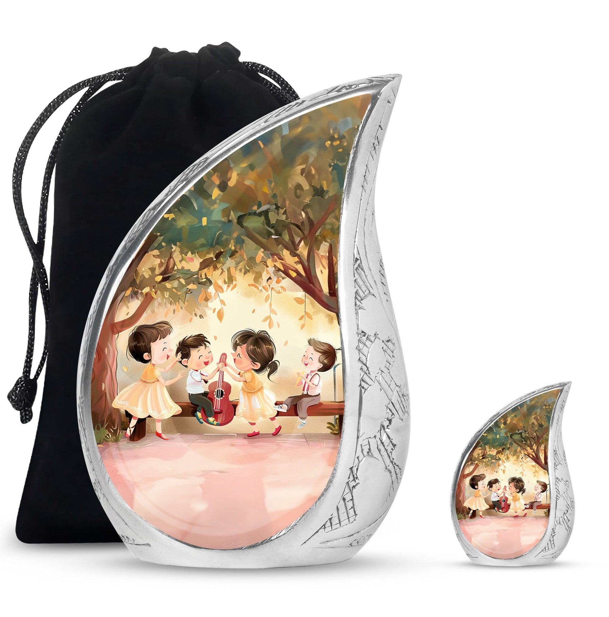 Brother And Sister Urn For Human Ashes Funeral, Ashes Cremation Urn