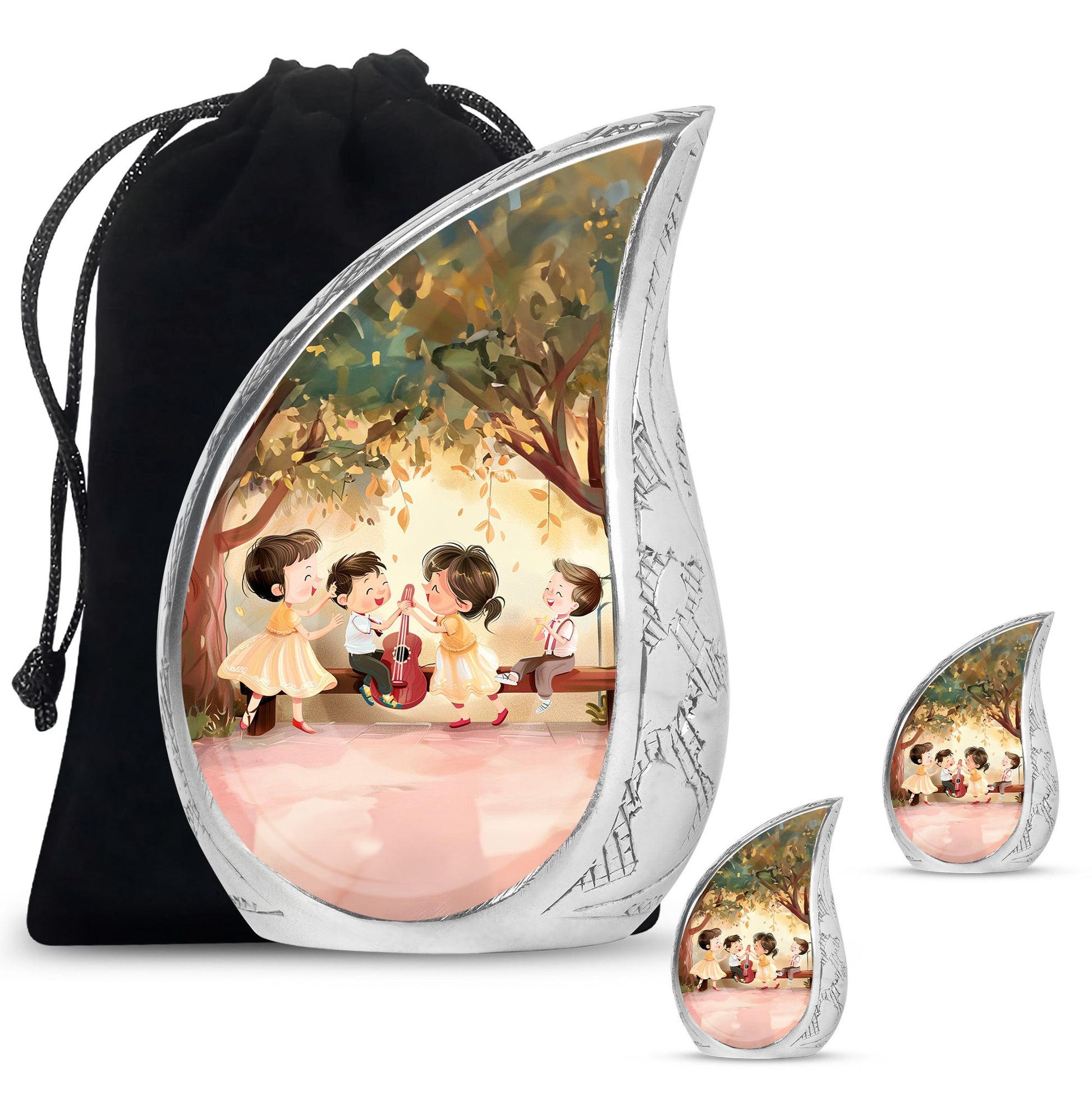 Brother And Sister Urn For Human Ashes Funeral, Ashes Cremation Urn