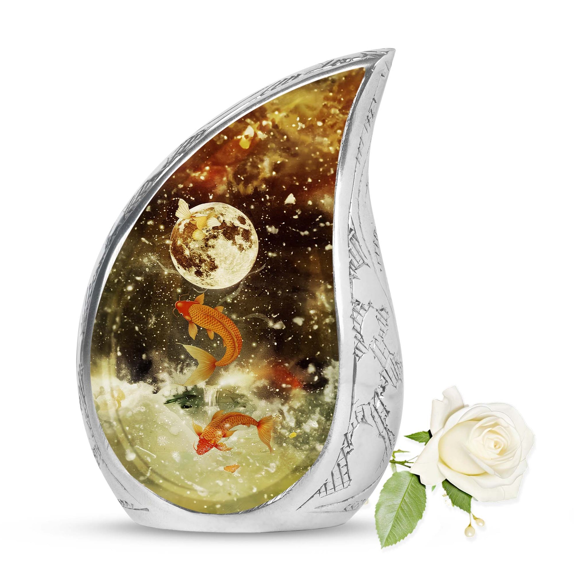 Fish Small Urns For Ashes Funeral, Ashes Memorial Urn