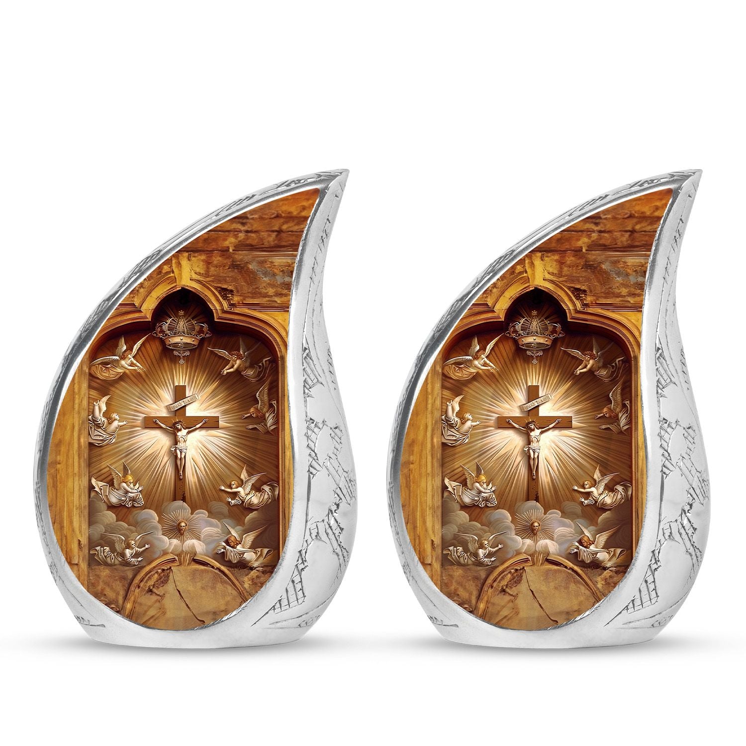 Catholic Ashes Keepsake Funeral, Ashes Cremation Urn For Ashes