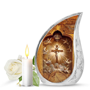 Catholic Ashes Keepsake Funeral, Ashes Cremation Urn For Ashes