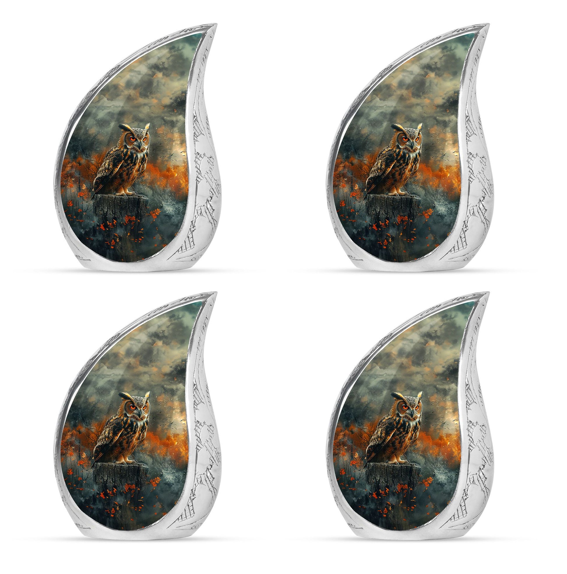 Owl Mini Urns For Ashes Funeral, Ashes Cremation Urn For Ashes