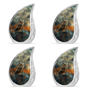 Owl Mini Urns For Ashes Funeral, Ashes Cremation Urn For Ashes