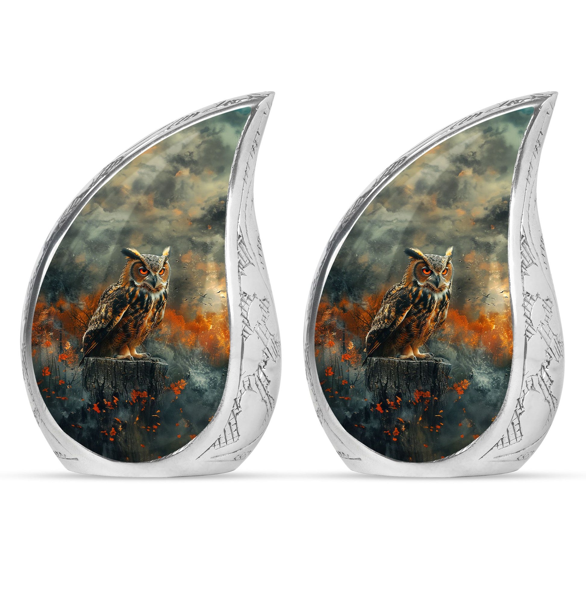 Owl Mini Urns For Ashes Funeral, Ashes Cremation Urn For Ashes