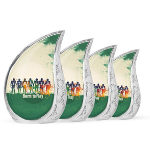 Football Medium Urn Large Funeral, Ashes Urn For Ashes