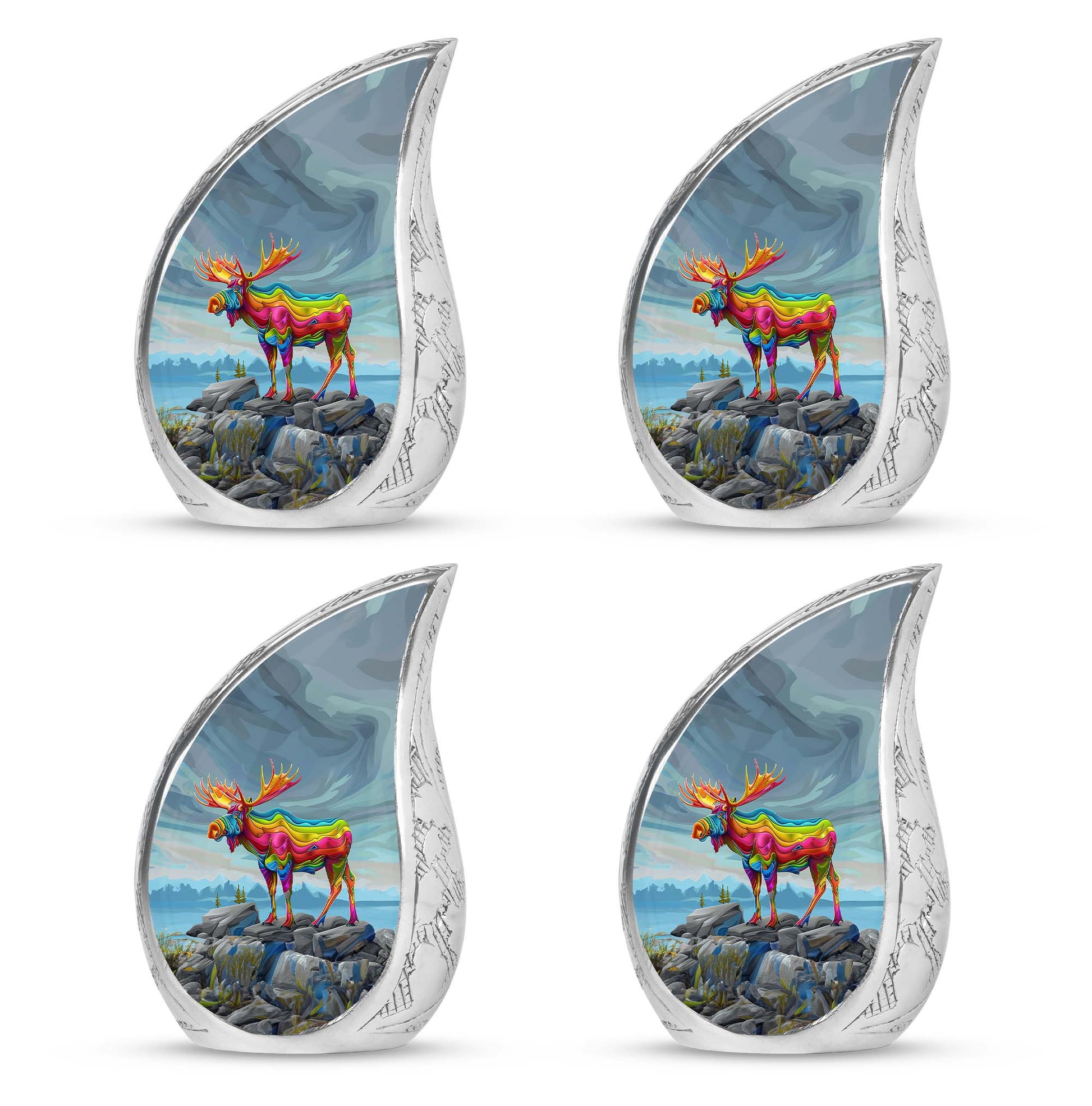 Moose Walking Urns For Adults Large Funeral, Ashes Urn
