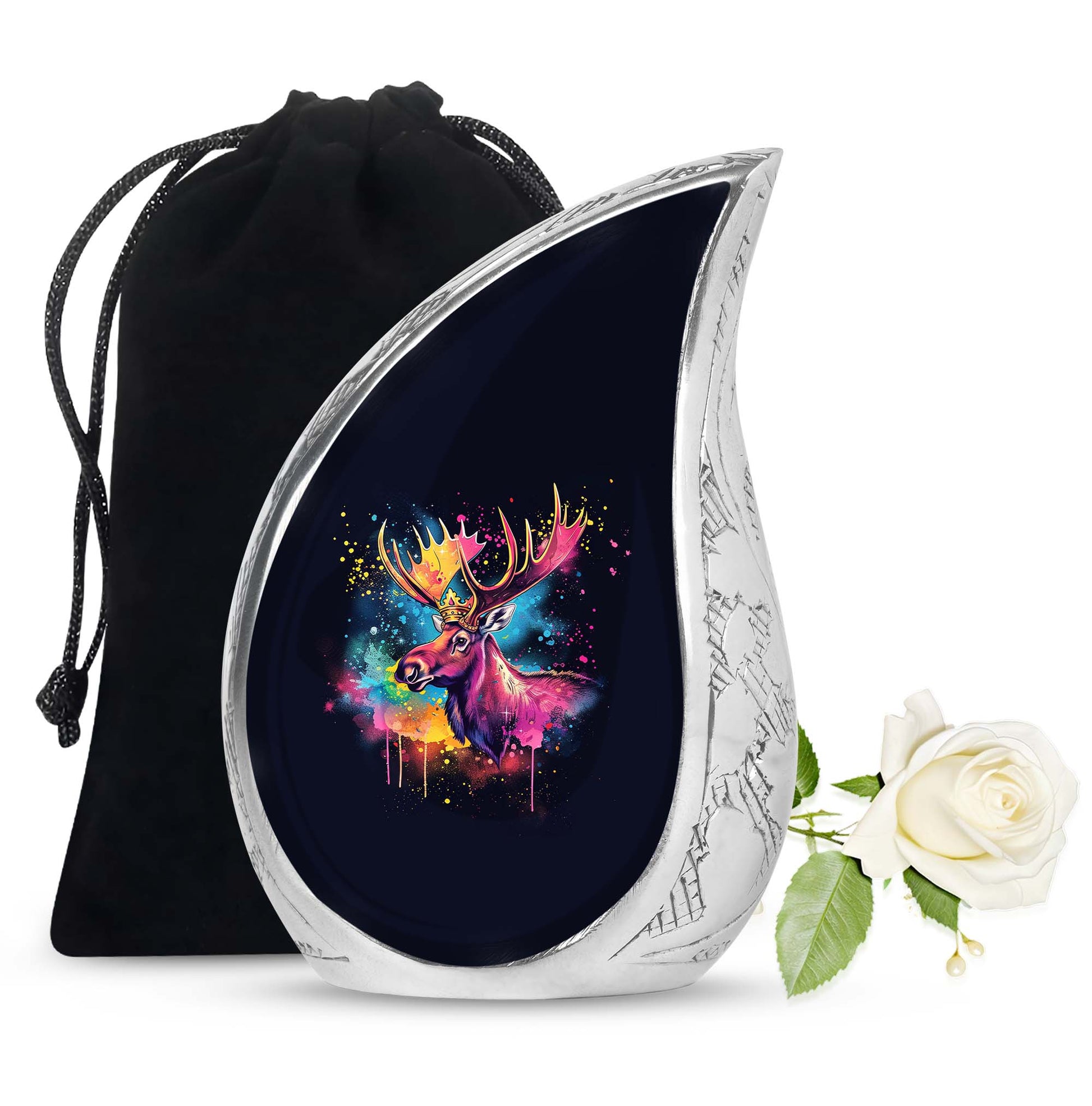 Moose Walking Urns For Ashes Adult Male Funeral, Ashes Memorial Urn