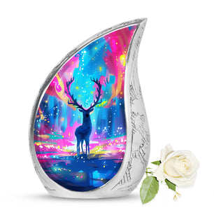 Moose Walking Urn For Dad Large Funeral, Ashes Urn For Ashes