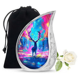 Moose Walking Urn For Dad Large Funeral, Ashes Urn For Ashes