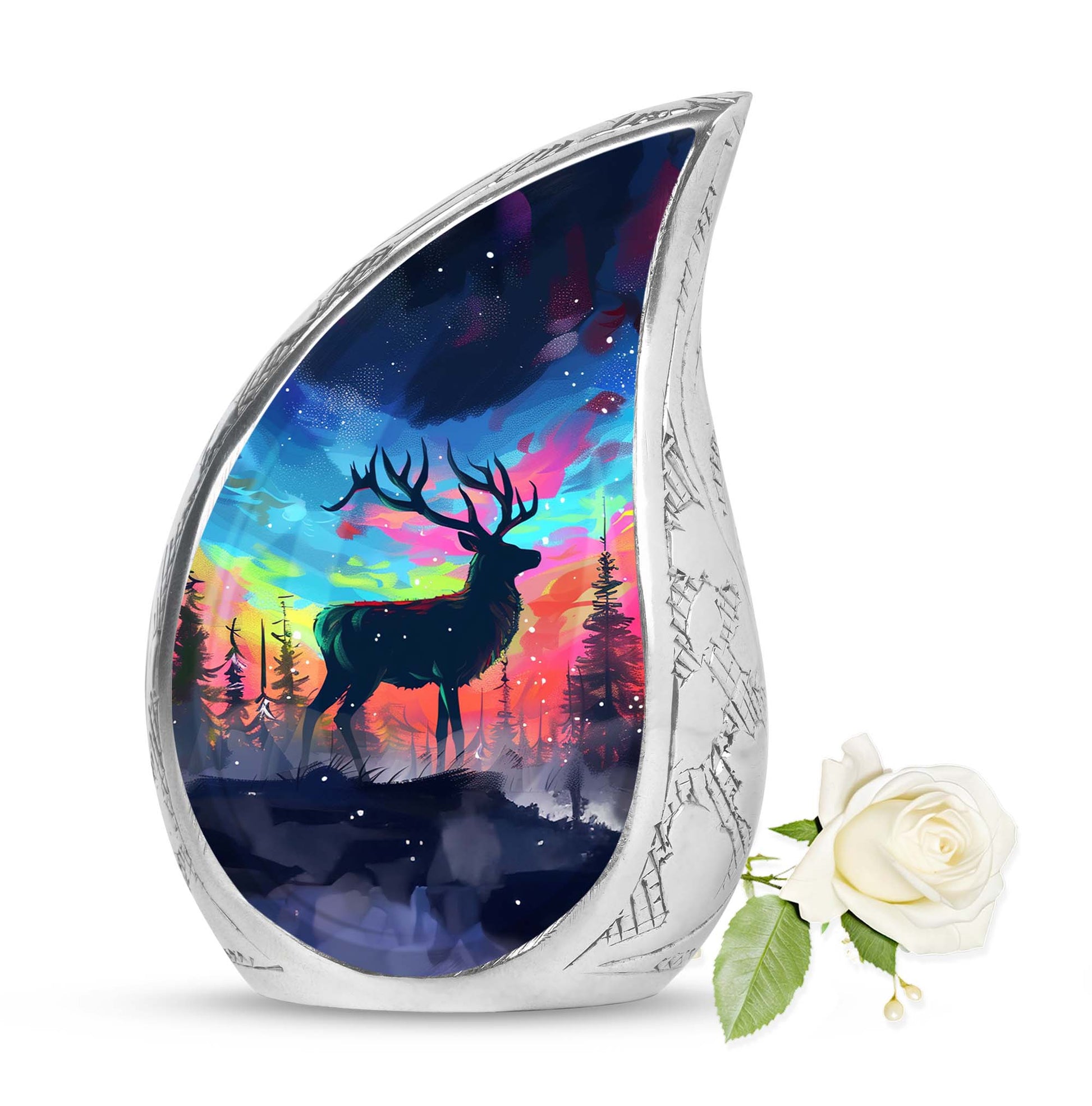 Moose Walking Urn For Ashes Adult Male Small Large Funeral, Ashes Urn