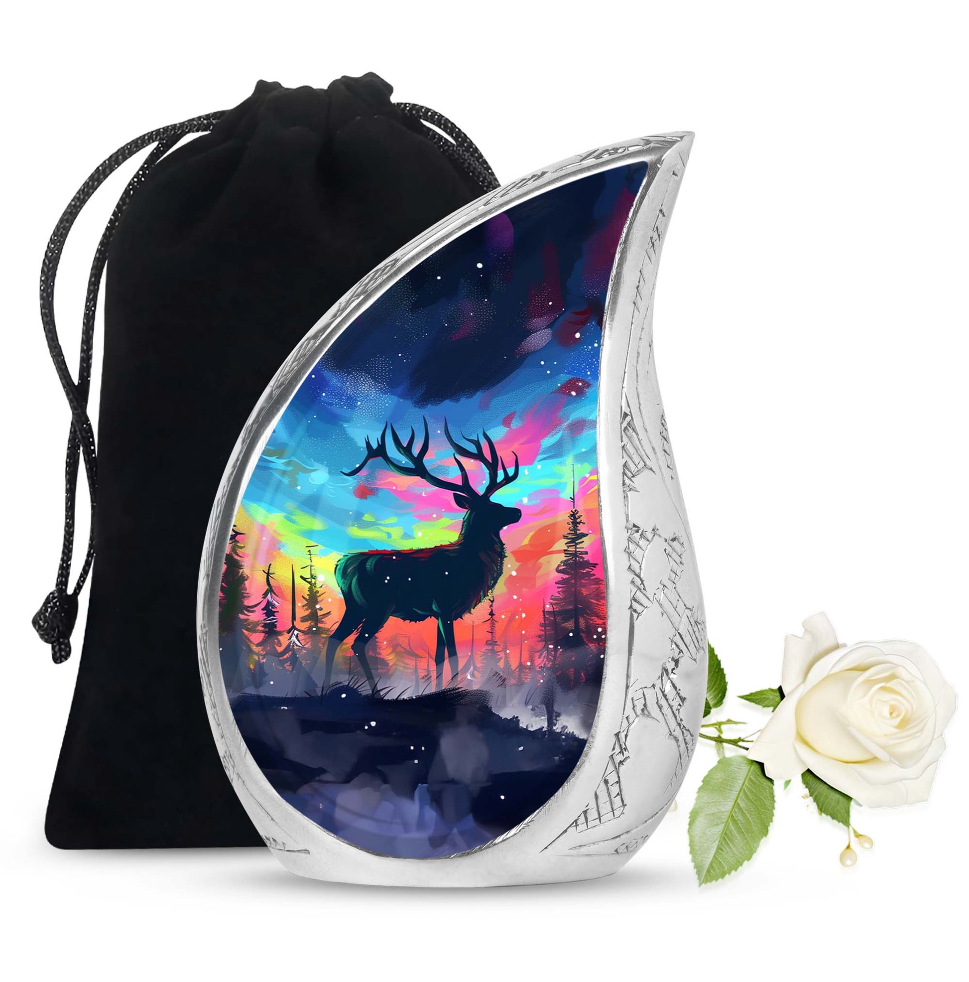 Moose Walking Urn For Ashes Adult Male Small Large Funeral, Ashes Urn