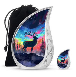 Moose Walking Urn For Ashes Adult Male Small Large Funeral, Ashes Urn