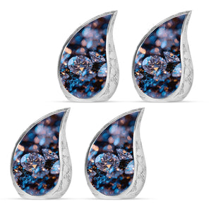 Diamond Cremains Containers Funeral, Ashes Cremation Urn