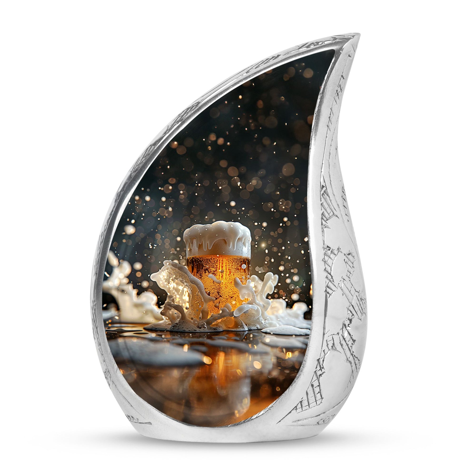 Teardrop Shaped  Keepsake 3 Inch