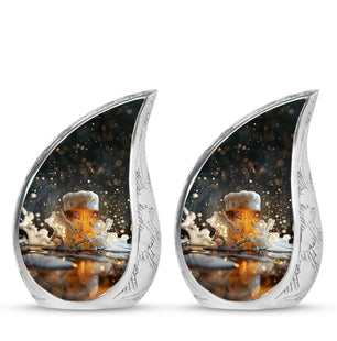 Teardrop Shaped  Keepsake Set of 2
