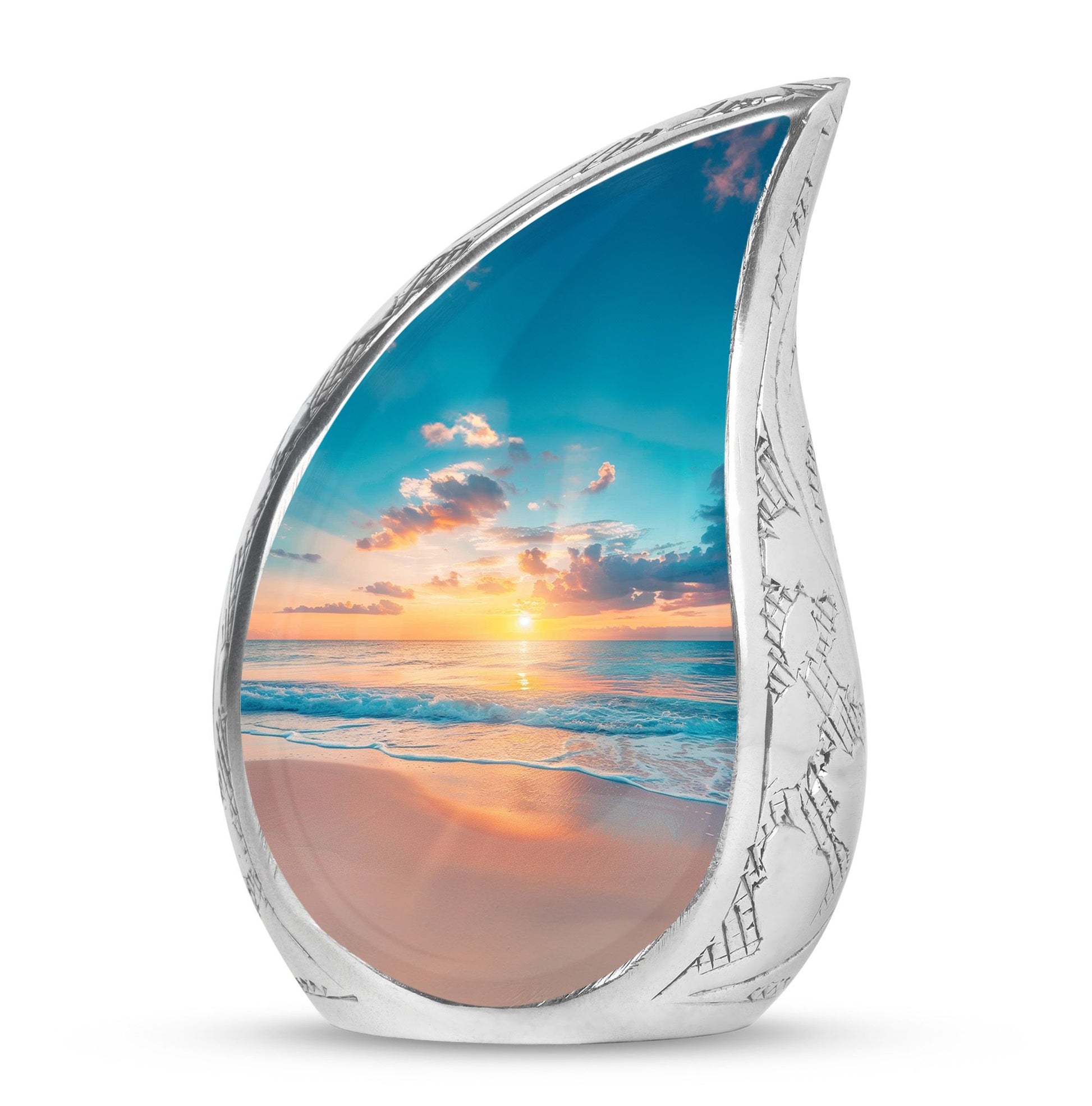 Teardrop Shaped  Keepsake 3 Inch
